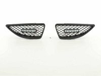Sportgrill with position light Renault Megane Yr. 99-02 black Sportgrill with position light Renault Megane Yr. 99-02 black