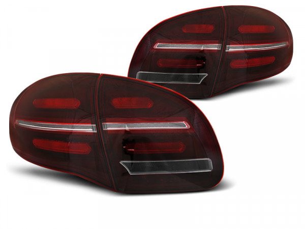 Led Bar Tail Lights Red Whie Seq Fits Porsche Cayenne 10-15