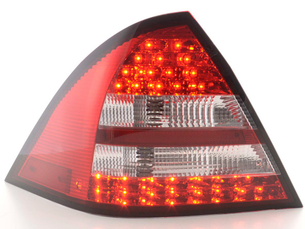 Led Rear lights Mercedes C-Class W203 Limo Yr. 01-04 red/clear