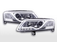 Daylight headlight Set Audi A6 type 4F Yr. 04-08 chrome Daylight headlight Set Audi A6 type 4F Yr. 04-08 chrome