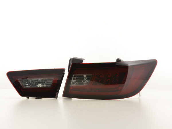 Led rear lights Renault Clio 4 (X98) Yr. from 2012 red/black