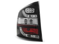 Led Tail Lights Black Fits Skoda Octavia Ii Kombi 04-12 Led Tail Lights Black Fits Skoda Octavia Ii Kombi 04-12