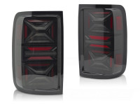 Led Tail Lights Smoke Fits Vw Amarok 09-22 Led Tail Lights Smoke Fits Vw Amarok 09-22