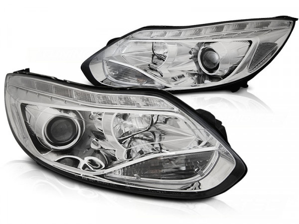 Ford Focus Mk3 11- 10.14 Led Chrome