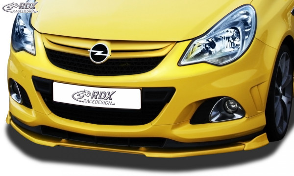 RDX Front Spoiler VARIO-X OPEL Corsa D Facelift OPC 2010+ Nuerburgring Edition (Fit for OPC and Cars with OPC Frontbumper and NRE-Lip)