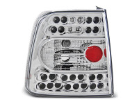 Led Tail Lights Chrome Fits Vw Passat B5 11.96-08.00 Sedan Led Tail Lights Chrome Fits Vw Passat B5 11.96-08.00 Sedan