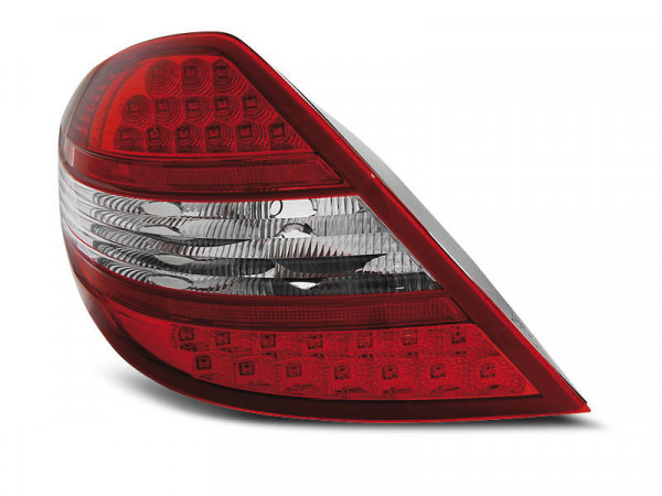 Led Tail Lights Red White Fits Mercedes R171 Slk 04-11