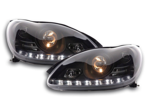 Daylight headlight Mercedes S-Classe W220 Yr. 02-05 black