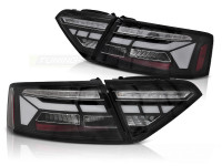 Led Bar Tail Lights Black Seq Fits Audi A5 11-16 Led Bar Tail Lights Black Seq Fits Audi A5 11-16
