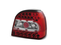 Led Tail Lights Red White Fits Vw Golf 3 09.91-08.97 Led Tail Lights Red White Fits Vw Golf 3 09.91-08.97