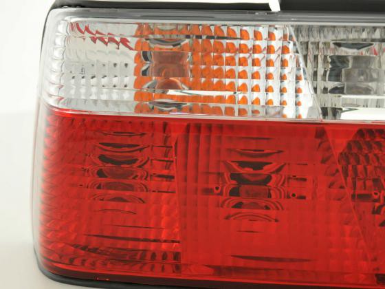 Taillights BMW serie 3 saloon type E36 Yr. 91-98 red white