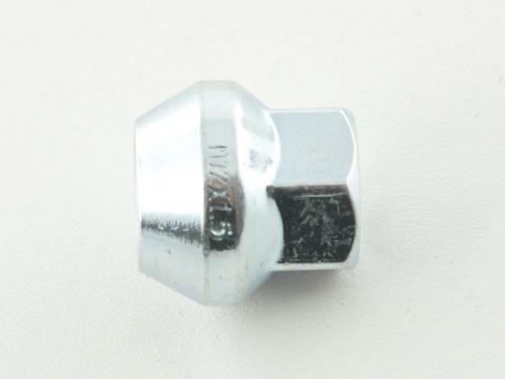 Nut, M12 x 1.25 34mm Taper silver