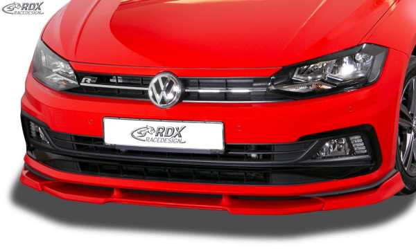 RDX Front Spoiler VARIO-X for VW Polo 2G R-Line & GTI Front Lip Splitter