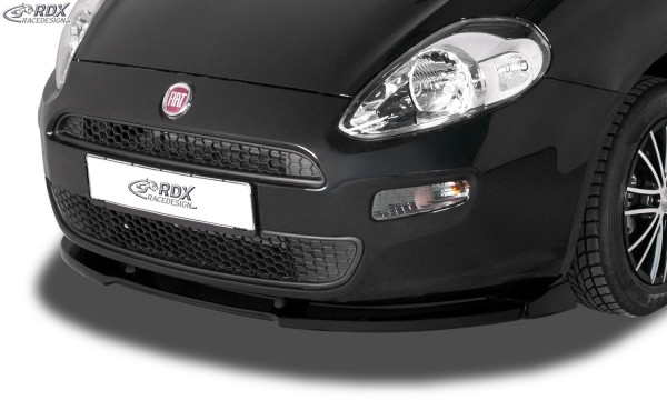 RDX Front Spoiler VARIO-X for FIAT Punto (199) 2012-2018 Front Lip Splitter