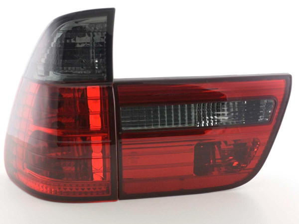 Taillights BMW X5 type E53 X53 Yr. 98-05 black red