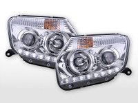 Daylight headlights for Dacia Duster from 2014 on chrome Daylight headlights for Dacia Duster from 2014 on chrome