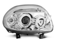 Renault Clio Ii 09.98-05.01 Angel Eyes Chrome Renault Clio Ii 09.98-05.01 Angel Eyes Chrome
