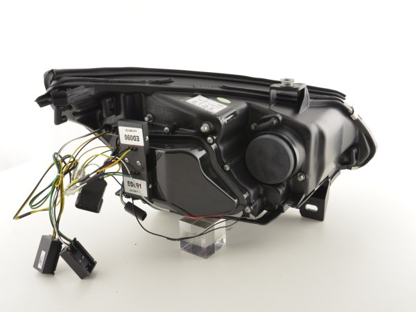 Angel Eye headlight LED Xenon BMW serie 5 E60/E61 Yr. 05-08 black