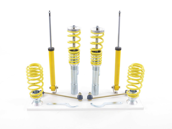 FK hardness adjustable coilover kit Audi A3 Cabriolet year 2008-2013 with 55 mm strut