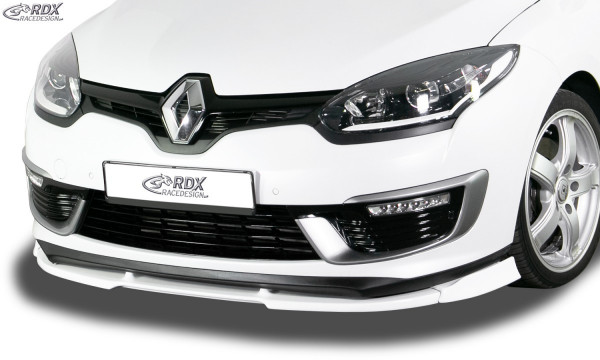 RDX Front Spoiler VARIO-X RENAULT Megane 3 GT / GT-Line 2014+ Front Lip Splitter