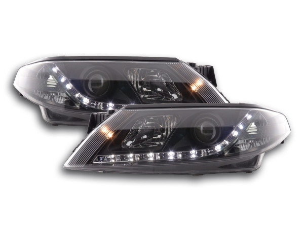 Daylight headlight Renault Laguna (type G) Yr. 01-05 black