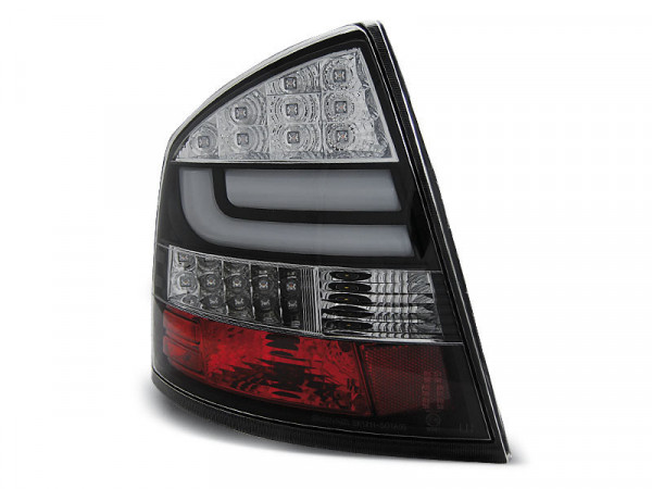 Led Bar Tail Lights Black Fits Skoda Octavia Ii Sedan 04-12