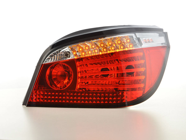 LED rear lights Lightbar BMW serie 5 E60 saloon year 07-09 red/clear