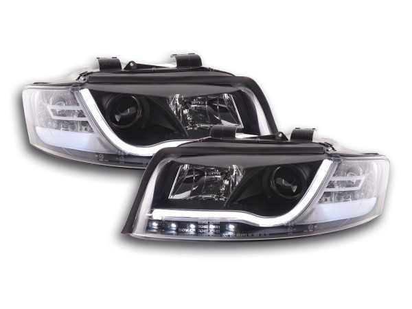 Daylight headlight LED daytime running lights Audi A4 type 8E 01-04 black