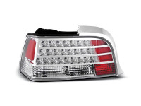 LED Tail Lights Chrome fits BMW E36 Coupe 12.90-08.99 LED Tail Lights Chrome fits BMW E36 Coupe 12.90-08.99