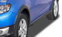 RDX Sideskirts for DACIA Sandero 2 (incl. Stepway) "Slim" RDX Sideskirts for DACIA Sandero 2 (incl. Stepway) "Slim"