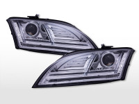 Daylight Scheinwerfer mit LED Tagfahrlicht passend für Audi TT (8J) 2010–2014 chrom Daylight Scheinwerfer mit LED Tagfahrlicht passend für Audi TT (8J) 2010–2014 chrom