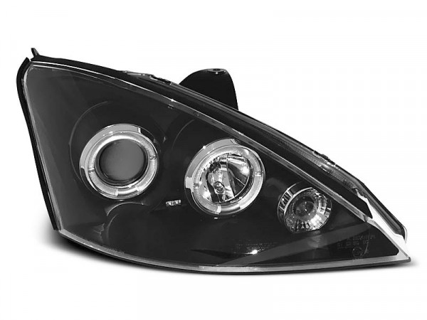 Ford Focus 10.98-10.01 Angel Eyes Black