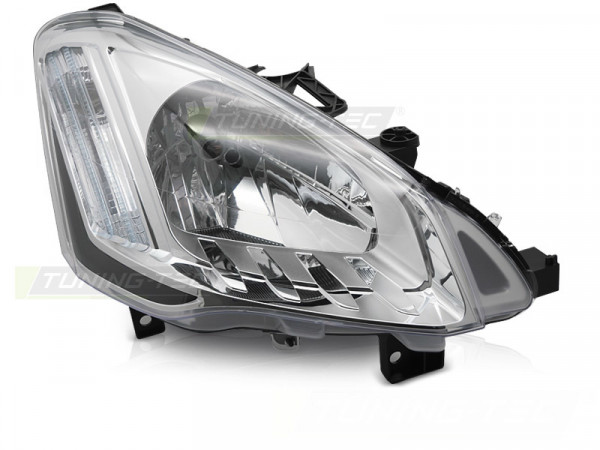 Headlight Chrome Right Side Tyc Fits Citroen Berlingo 12-18