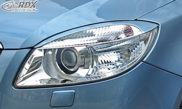 RDX Headlight covers SKODA Fabia 2 / 5J -2010