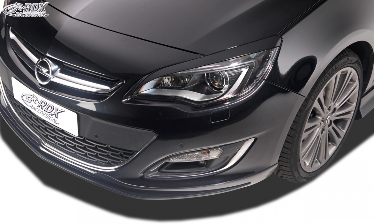 RDX Headlight covers OPEL Astra J Eye Lids Exterior Car Tuning