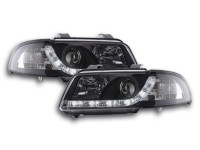 DRL Daylight headlight Audi A4 B5 8D Yr. 99-01 black DRL Daylight headlight Audi A4 B5 8D Yr. 99-01 black