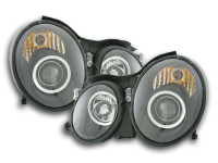 headlight Mercedes CLK type W208 Yr. 98-02 black headlight Mercedes CLK type W208 Yr. 98-02 black
