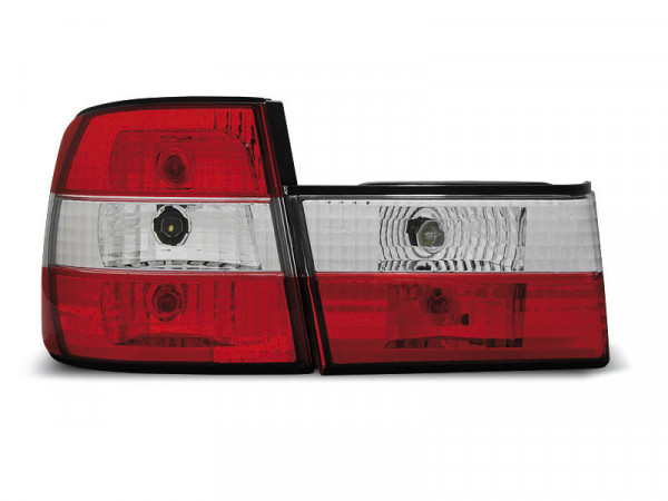 Tail lights red white fits BMW E34 sedan