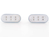 Side indicator indicator set LED VW Golf 4, chrome Side indicator indicator set LED VW Golf 4, chrome