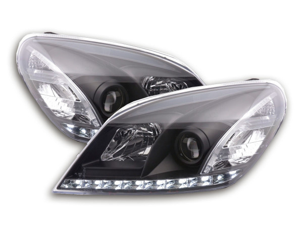 DRL Daylight headlight Opel Astra H Yr. 04-09 black