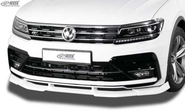 RDX Front Spoiler VARIO-X VW Tiguan (2016+) R-Line Front Lip Splitter
