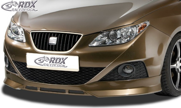 RDX Front Spoiler SEAT Ibiza 6J, 6J SC & 6J ST -03/2012 (not FR, Cupra, Bocanegra)