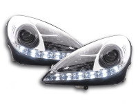 DRL Daylight headlight Mercedes SLK R171 chrome DRL Daylight headlight Mercedes SLK R171 chrome