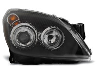 Opel Astra H 03.04-09 Angel Eyes Black Opel Astra H 03.04-09 Angel Eyes Black
