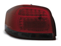 Led Tail Lights Red Smoke Fits Audi A3 05.03-08 Led Tail Lights Red Smoke Fits Audi A3 05.03-08