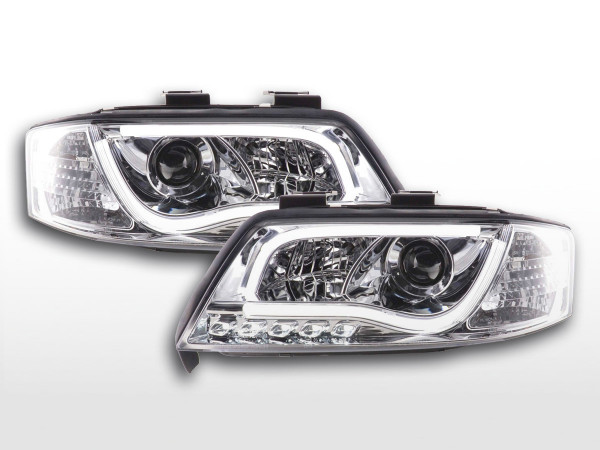 Daylight headlight LED daytime running lights Audi A6 type 4B 97-01 chrome