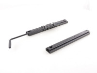 Rails for universal sport seats with adjustment lever Rails for universal sport seats with adjustment lever