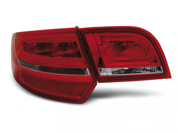 Led Tail Lights Red White Fits Audi A3 8p 04-08 Sportback