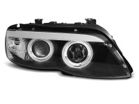 Xenon Headlights Angel Eyes Black fits BMW X5 E53 Xenon Headlights Angel Eyes Black fits BMW X5 E53