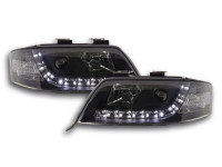 Daylight headlight Audi A6 type 4B Yr. 97-01 black Daylight headlight Audi A6 type 4B Yr. 97-01 black
